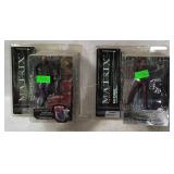 2 Mcfarlane The Matrix Figures - Morpheus, Niobe