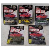 5 Racing Champs Hot Rod Diecasts