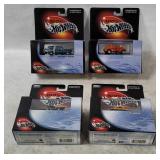 (4) 100% Hot Wheels Vehicles - '37 Chevy, Willys