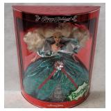 1995 Mattel Happy Holidays Barbie 14123
