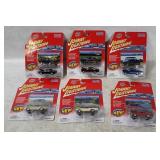 6 Johnny Lightning Muscle Cars Usa