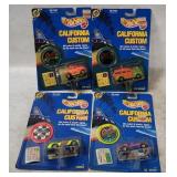 4 Hot Wheels California Customs Vehicles