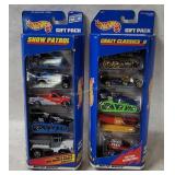 2 Hot Wheels 5-car Gift Packs - Snow, Crazy Class
