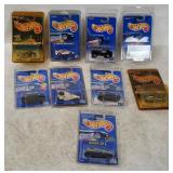 9 Hot Wheels - Toyota Mr2, Scorchin Scooter, Etc