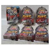 6 Hot Wheels Fire Department Rods