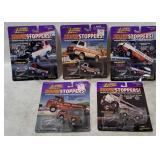 5 Johnny Lightning Show Stoppers! Trucks