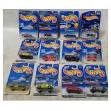 12 Hot Wheels - Viper, Zombot, Porsche, Ferrari