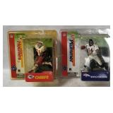 2 Mcfarlane Nfl Figures - Priest Holmes, J Plummer