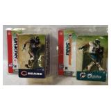 2 Mcfarlane Nfl Figures - Junior Seau, B Urlacher