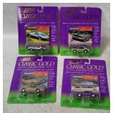 4 Johnny Lightning Classic Gold Collection Cars