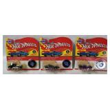 3 Hot Wheels Vintage Collection- Red Baron, Bandit
