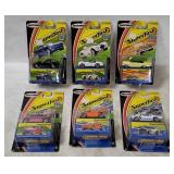 6 Matchbox Superfast Vehicles - Cobra, Mustang