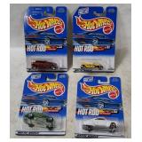 4 Hot Wheels Hot Rod Magazine Cars