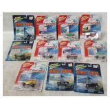 11 Johnny Lightning Surf Rods Vehicles