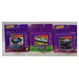 3 Johnny Lightning Classic Gold Collection Cars