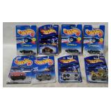 8 Hot Wheels - Baja Bug, V W Beetle, Modena, Viper