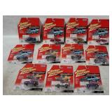 11 Johnny Lightning Rebel Rods Cars