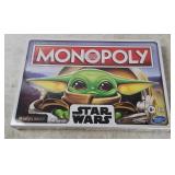 Sealed Star Wars Mandalorian Monopoly Game