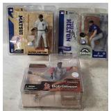 3 Mcfarlane Mlb Figures - B Gibson, Helton, Matsui