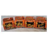 4 Matchbox Cat Mini Power Machines