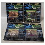 4 Johnny Lightning Fright'ning Lightning Vehicles