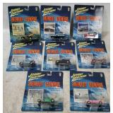 8 Johnny Lightning Surf Rods Vehicles