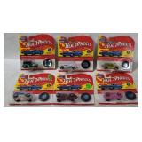 (6) 90's Hot Wheel Redlines - Paddy Wagon, Etc