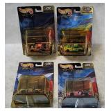 4 Nascar Hot Wheels 2000 - Adam Petty, Chad Little