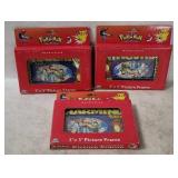 3 Pokemon Charmander Picture Frames 1999