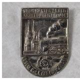 German Ns Railway Tinnie Badge