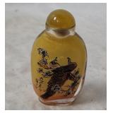 Vintage Hand Painted Asian Snuff Bottle