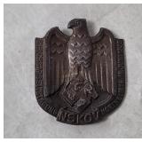 German National Socialist Victim Care Rally Badge