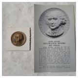 John Adams Statehood Medal
