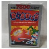 Sealed Atari 7800 Dig Dug Game