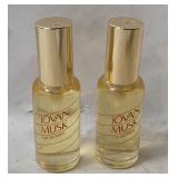 2 Bottles Of Jovan Musk .875fl Oz Perfume