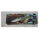 New Frost Cutlery Comic Rays Folding Knife