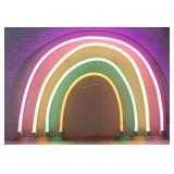 18' Led Light Up Rainbow Wall Light