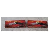 2 New Frost Cutlery Heat Wave Knives