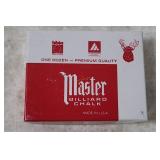 Box Of Master Billiard Chalk