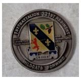 1st Battalion 321st Regiment Medal