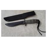 Tac Assault Hunting Knife W/ Sheath