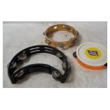 Tambourine Lot - Rhythm Texh, Praise Maker, Etc