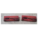 2 New Frost Cutlery Red Desert Folding Knives