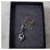 Sterling Silver Necklace W/ Pendant