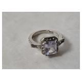 Sterling Silver Ring W/ Gemstone