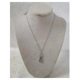Sterling Silver Necklace W/ Pendant