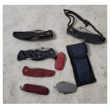 8 Assorted Pocket Knives - Frost Etc.