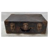 Vintage Metal Storage Travel Case