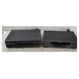 Symphonic & Hitachi Mx221 Vcr Players