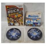 4 Wii Games - Wii Sports, Michael Jackson, Etc